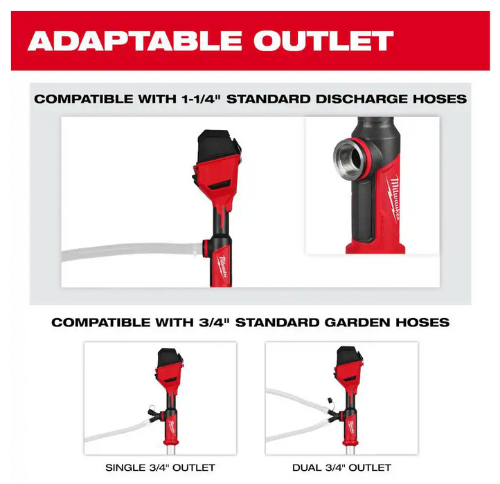 2940-20 Milwaukee M18 Brushless Stick Transfer Pump