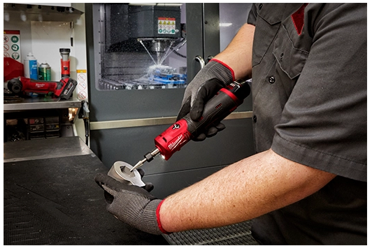 2486-20 Milwaukee M12 Fuel 1/4" Straight Die Grinder