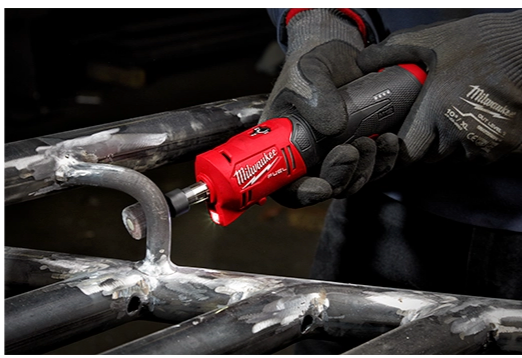 2486-20 Milwaukee M12 Fuel 1/4" Straight Die Grinder