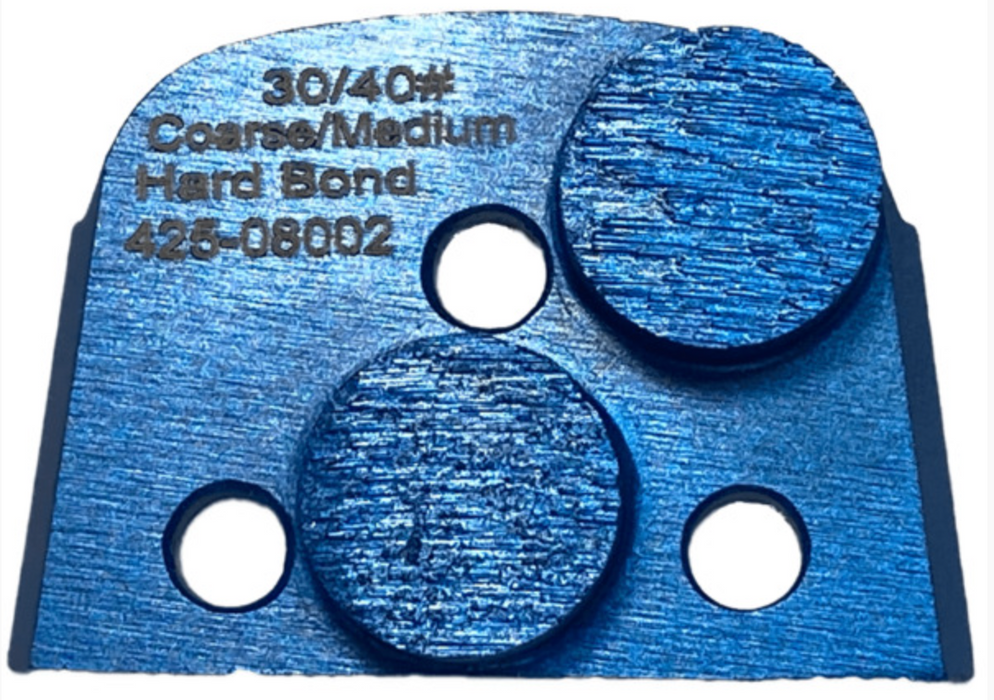 425-08002 Virginia Abrasives Double Dot Hard Bond 30/40 Coarse/Medium Grinder Tooling (Pack of 3)