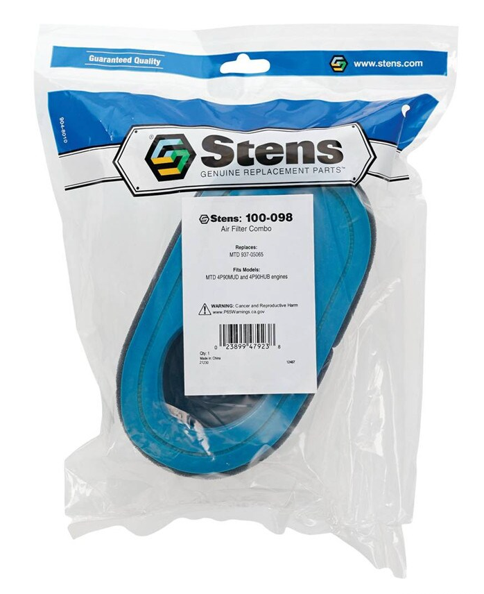 100-098 Stens Air Filter Combo