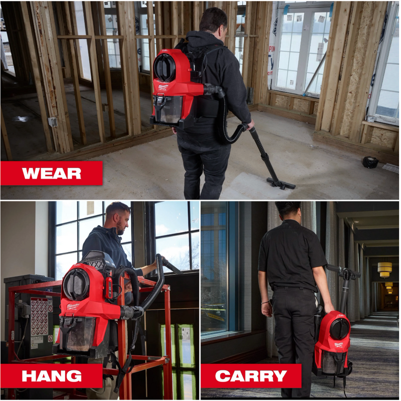 0895-20 Milwaukee M18 FUEL 3-in-1 Backpack Vacuum