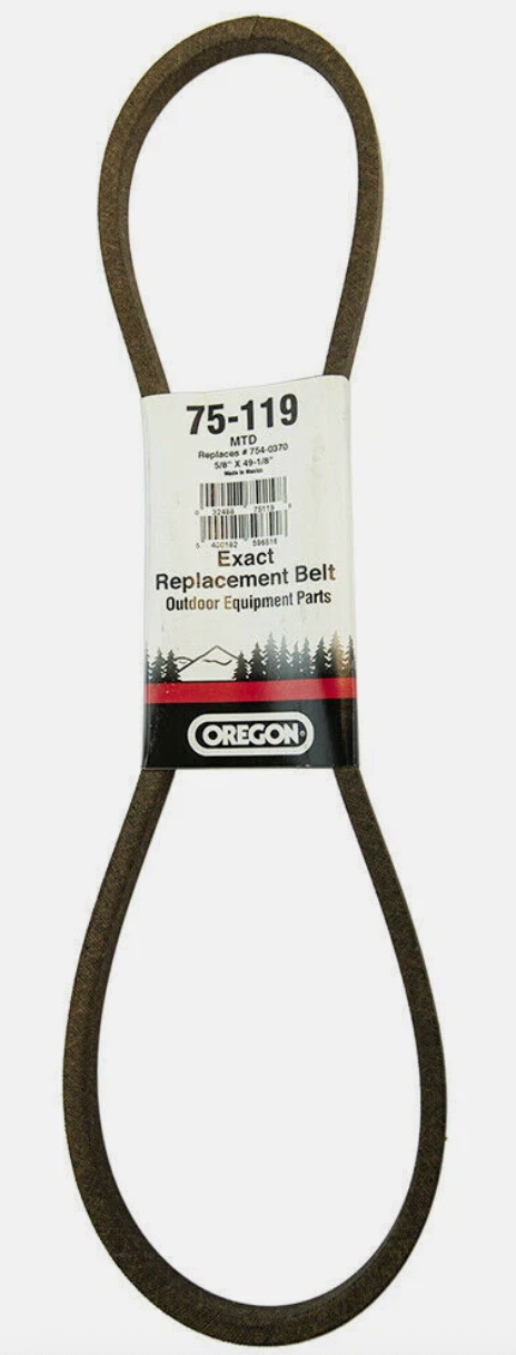 75-119 Oregon Belt (5/8" x 49 1/8") DNR