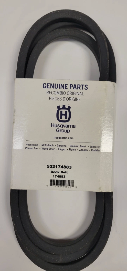 532174883 Husqvarna Deck Drive Belt (5/8" x 87 1/2")