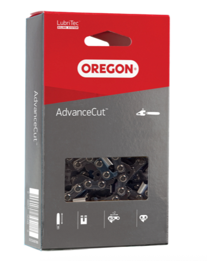 90PX052G Oregon Chain Saw Chain Advance Cut 3/8" Low Profile Pitch, .043" Gauge, 52 Drive Links