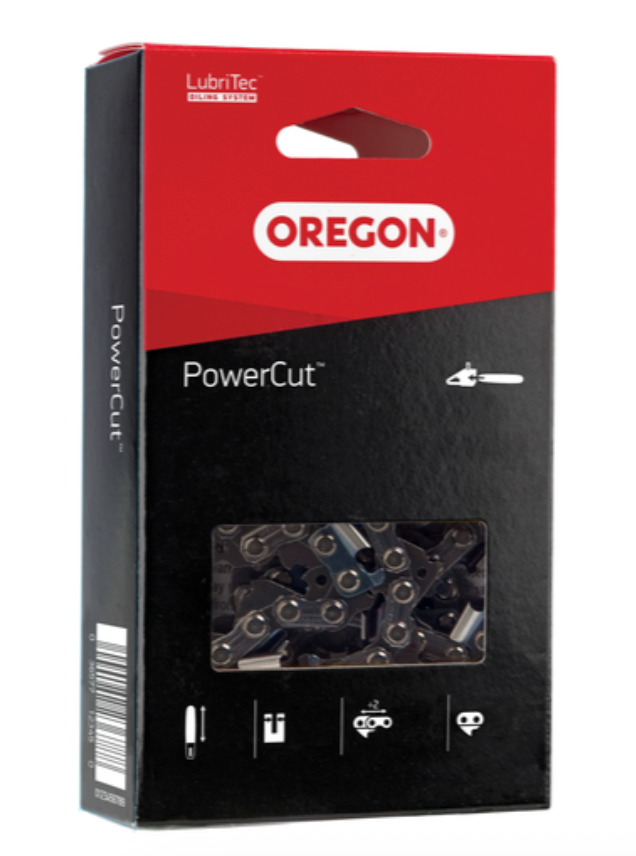 73LGX084G Oregon Chain Saw Chain PowerCut, 3/8" Pitch, .058" Gauge, 84 Drive Links