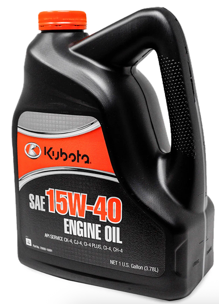 70000-10001-620 Kubota SAE 15W-40 Engine Oil (One Gallon)