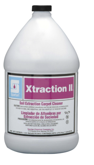 SCC-XTII-4-1 Xtraction ii carpet cleaning solution for carpet cleaner