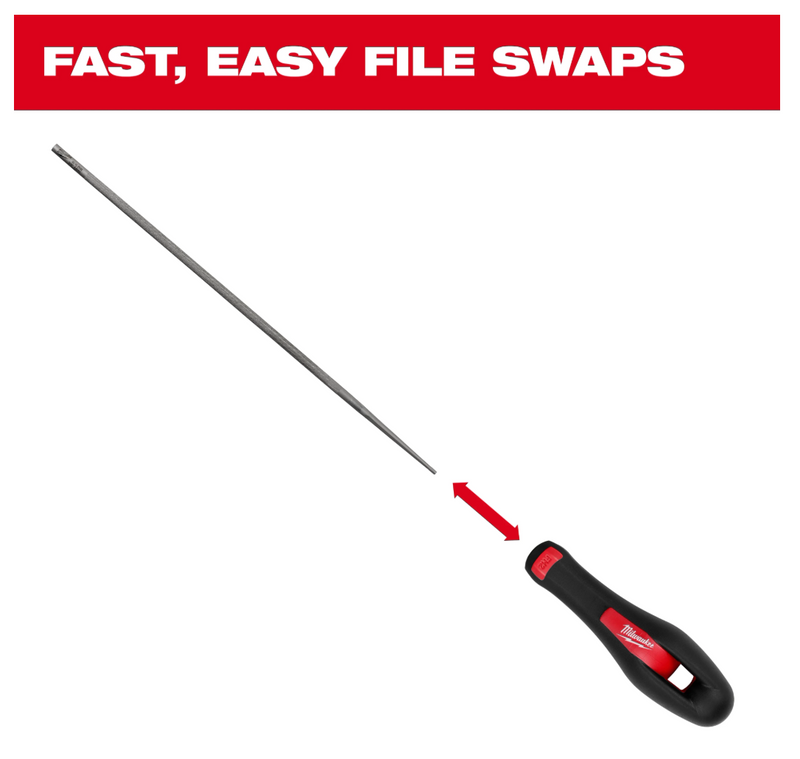 49-16-2881 Milwaukee 4pc 5/32” Saw Chain Sharpening Set