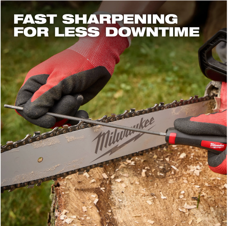 49-16-2881 Milwaukee 4pc 5/32” Saw Chain Sharpening Set