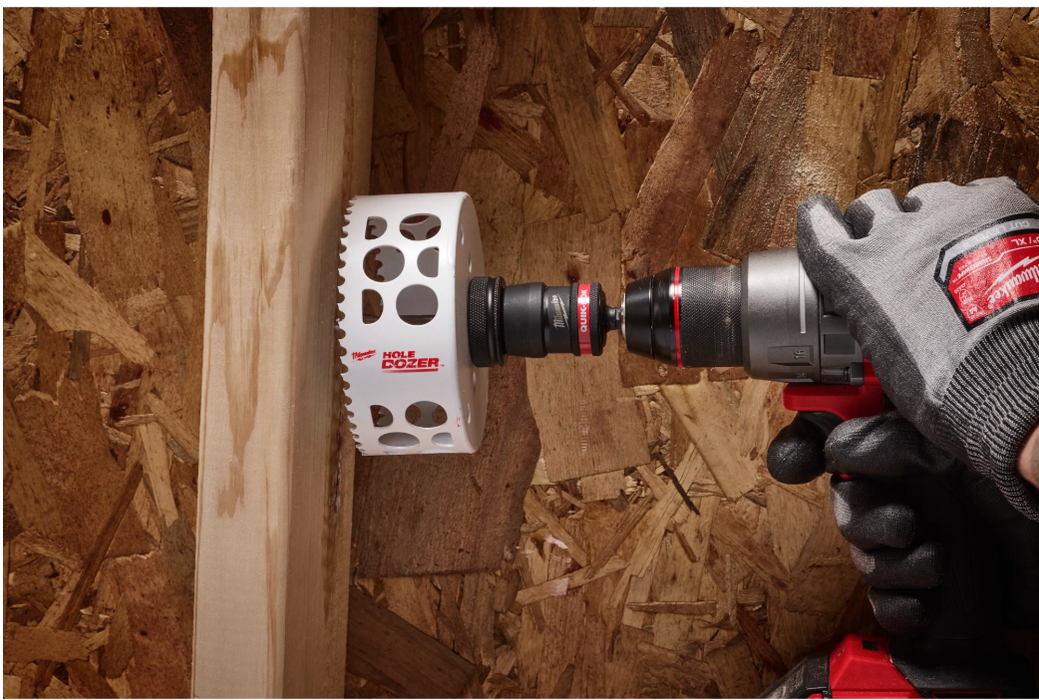 49-22-4702 Milwaukee 12PC QUIK LOK™ HOLE DOZER™ Bi-Metal Kit with PACKOUT™ Compact Organizer