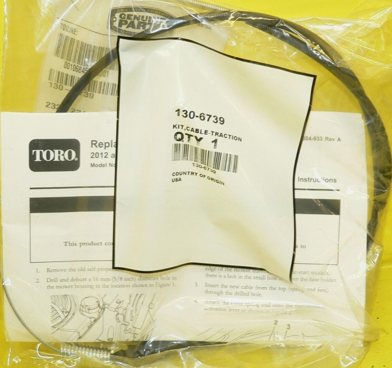 130-6739 Toro Traction Cable