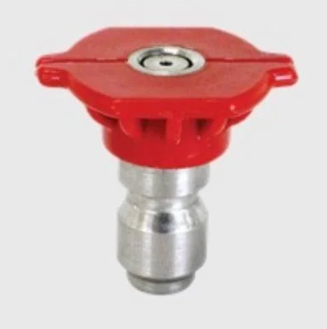 85.201.025 BE Power Equipment Quick Connect Spray Nozzle Size 2.5 - 0 Degree - Red