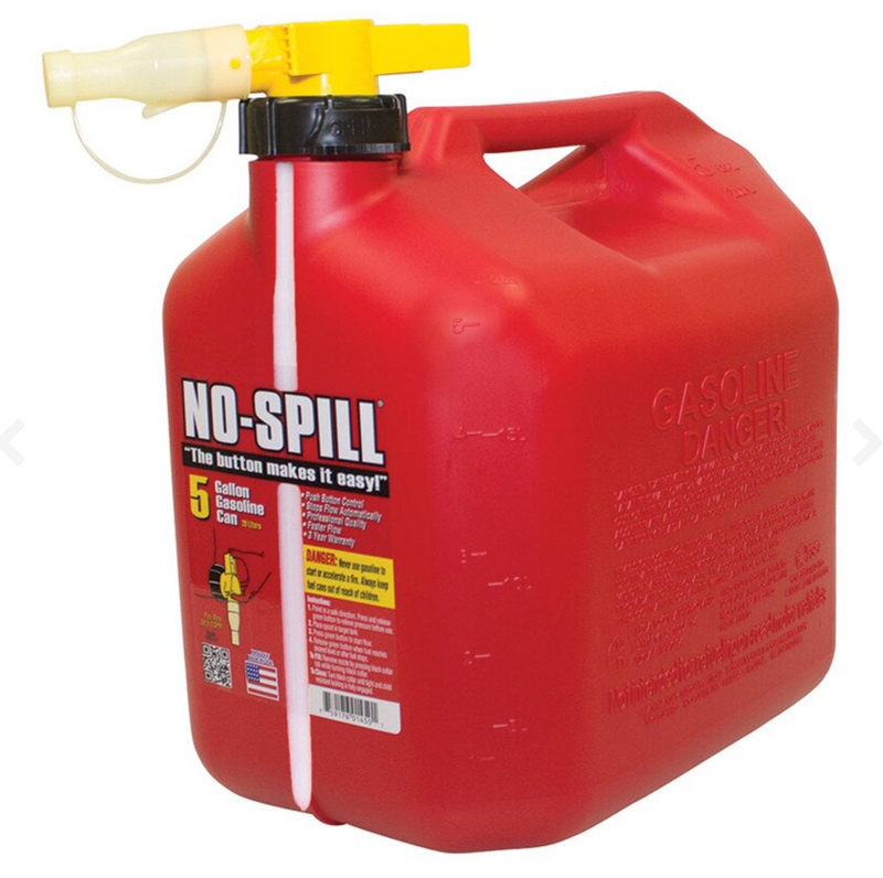 1460S No Spill 5 Gallon Gas Can Red