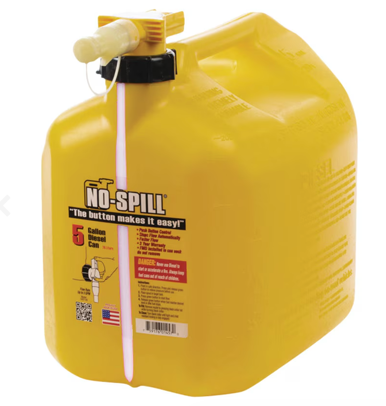 1467S No Spill 5 Gallon Diesel Tank