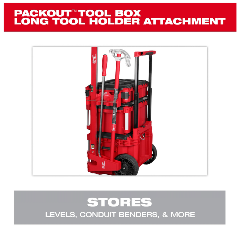 48-22-8607 Milwaukee PACKOUT™ Tool Box Long Tool Holder Attachment