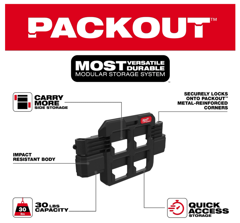 48-22-8608 Milwaukee PACKOUT Toolbox Compact Plate