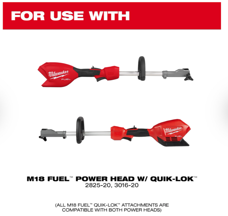 49-16-2739 Milwaukee M18 Fuel Quik-Lok Cultivator Attachment