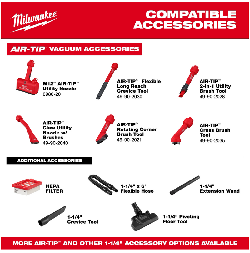 0892-20 Milwaukee M18 Brushless Handheld Vacuum
