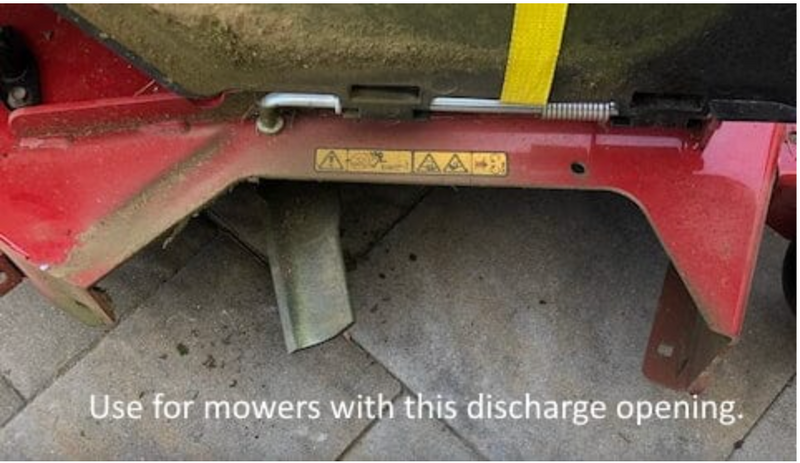 44T2M50-5L-A68 GrassFlap Chute Blocker Direct Bolt With Steel Blocker Plate and 5L Pedal Includes Cover Plate TC1