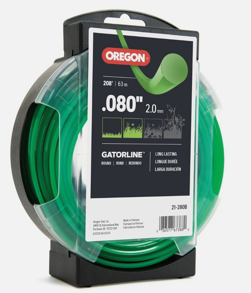 21-280B Oregon Gatorline Round .080 1/2LB Donut