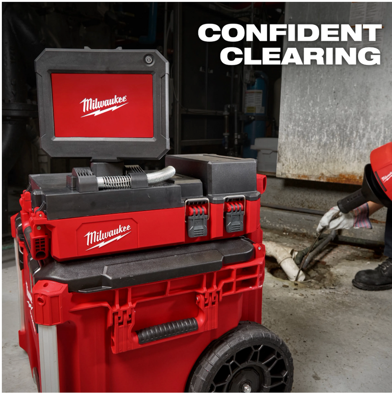 3154-20 Milwaukee M12 75' Drain Camera w/ PACKOUT Compatibility