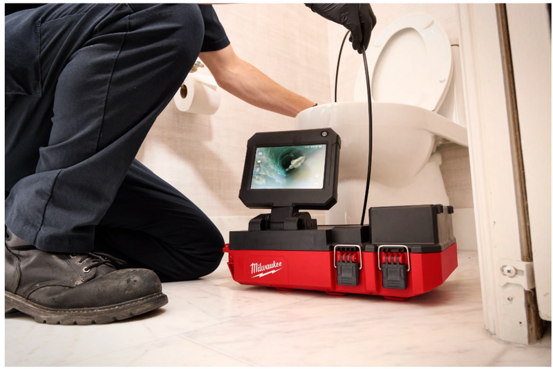 3154-20 Milwaukee M12 75' Drain Camera w/ PACKOUT Compatibility