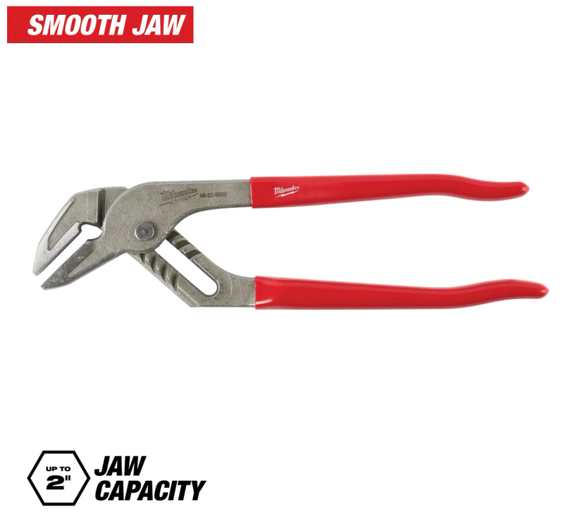 48-22-6550 Milwaukee 10" Smooth Jaw Pliers