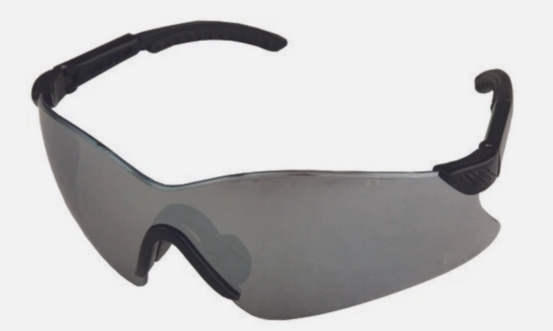 42-134 Oregon Silver Protective Eyewear Silver Mirror Lens #14GB8M