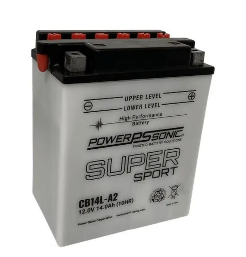 CB14L-A2 Power Sonic Conventional Powersport Battery