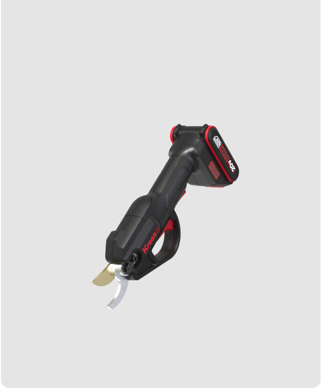 KG340 Kress 20V 1-inch Brushless Pruner (2Ah Battery + 2-Amp Charger)
