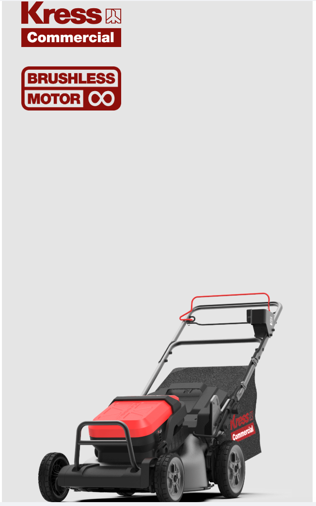 KC710.9 Kress Commercial 60V 21-inch Self-Propelled Mower