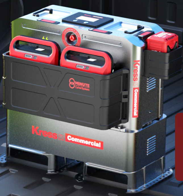 KAC875L Kress 5kWh CyberTank Commercial Grade Portable Power Station