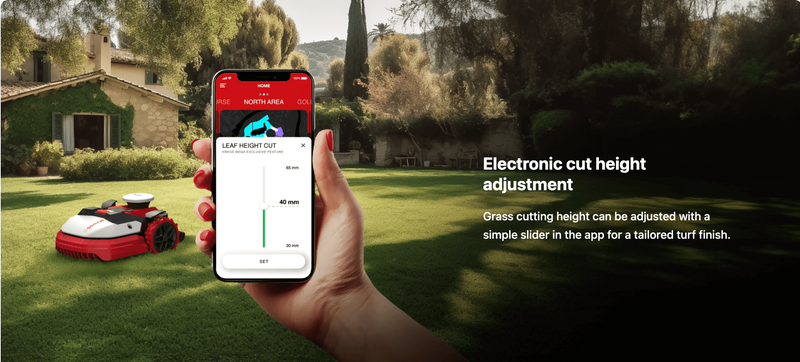 KR233 Kress RTKⁿ 3-acre Robotic Lawn Mower with OAS (Obstacle Avoidance System)