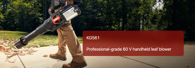 KG561 Kress 60V 850-CFM Blower (5Ah Battery + 3-Amp Charger)