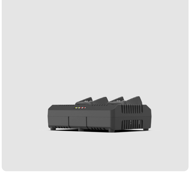 KAC04 Kress 4-Amp Dual Port Charger