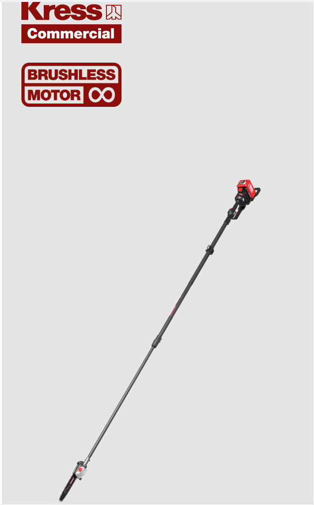 K330.9 Kress Commercial 60V 10-inch Pole Saw