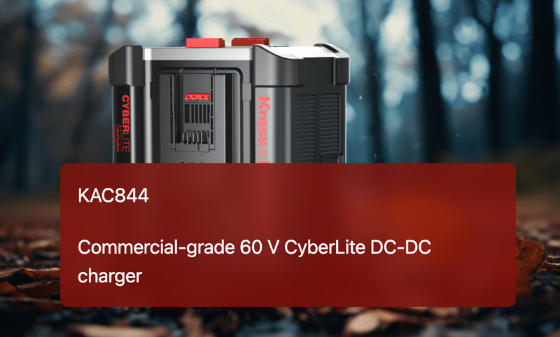 KAC844 Commercial-grade 60 V CyberLite DC-DC charger