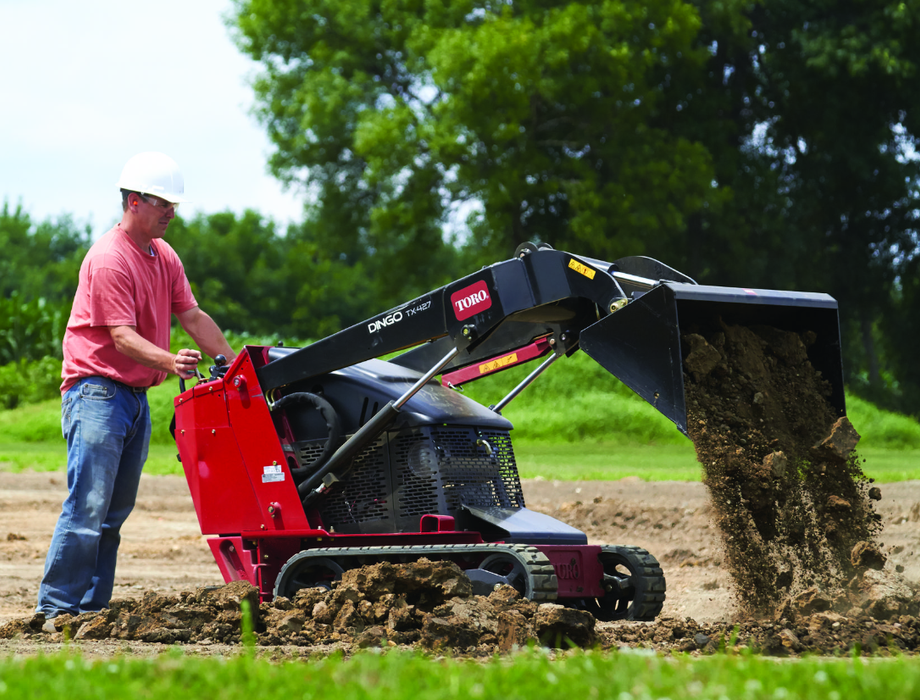 Dingo Compact Utility Loader (Walk-Behind, Track Drive) Rental