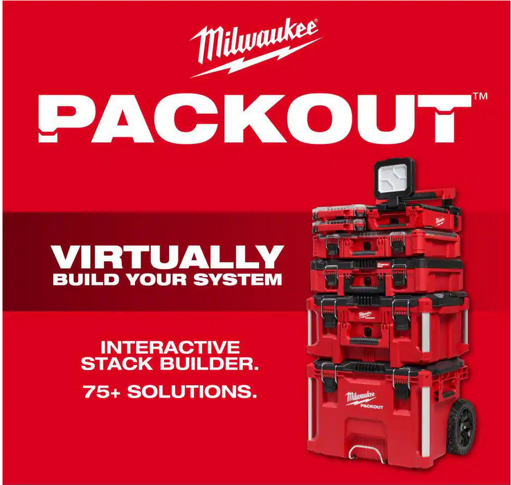 48-59-1809 Milwaukee M18 PACKOUT Six Bay Rapid Charger