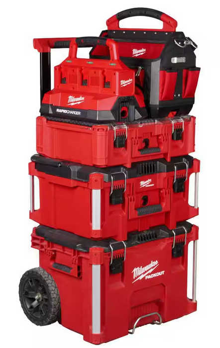 48-59-1809 Milwaukee M18 PACKOUT Six Bay Rapid Charger