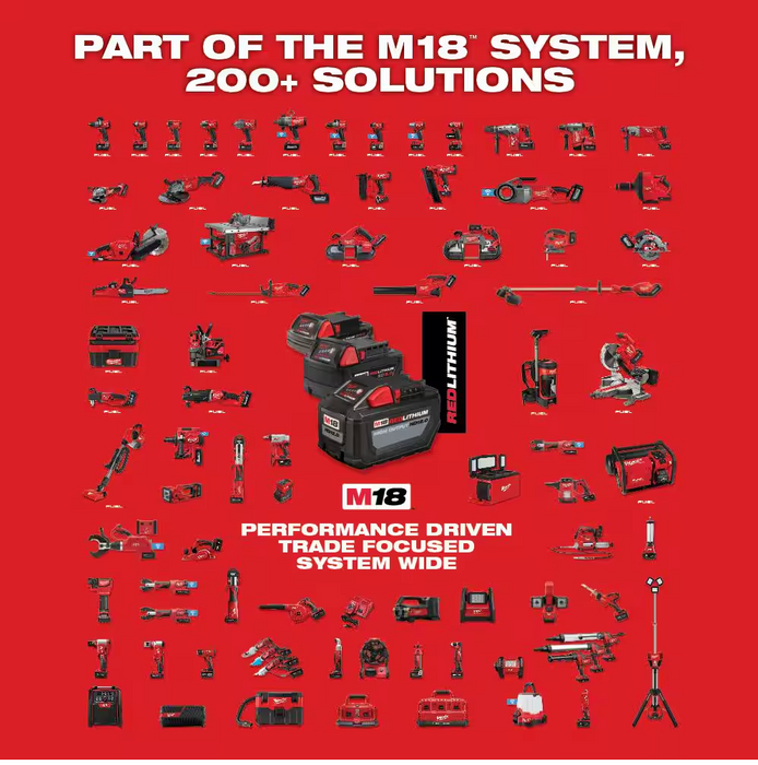 48-59-1809 Milwaukee M18 PACKOUT Six Bay Rapid Charger