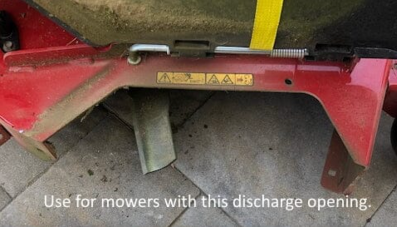 44T2M70-5D-B15 GrassFlap™ Chute Blocker (Compatible w/ Toro TimeCutter and TimeCutter MAX ZTR's w/ IronForged Deck and MyRide Suspension)