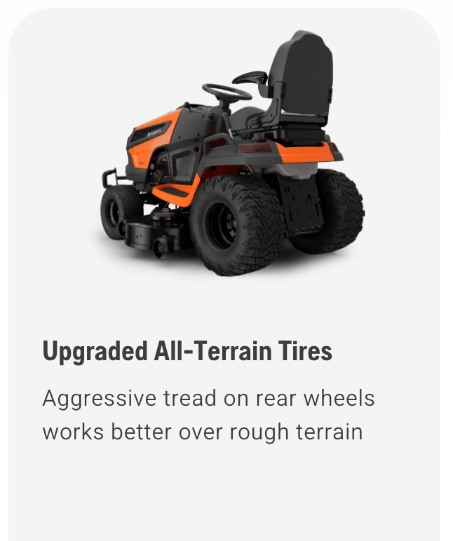 970847201 Husqvarna TS 375XD-48 24 HP Kawasaki FR series engine, 48" Clearcut deck