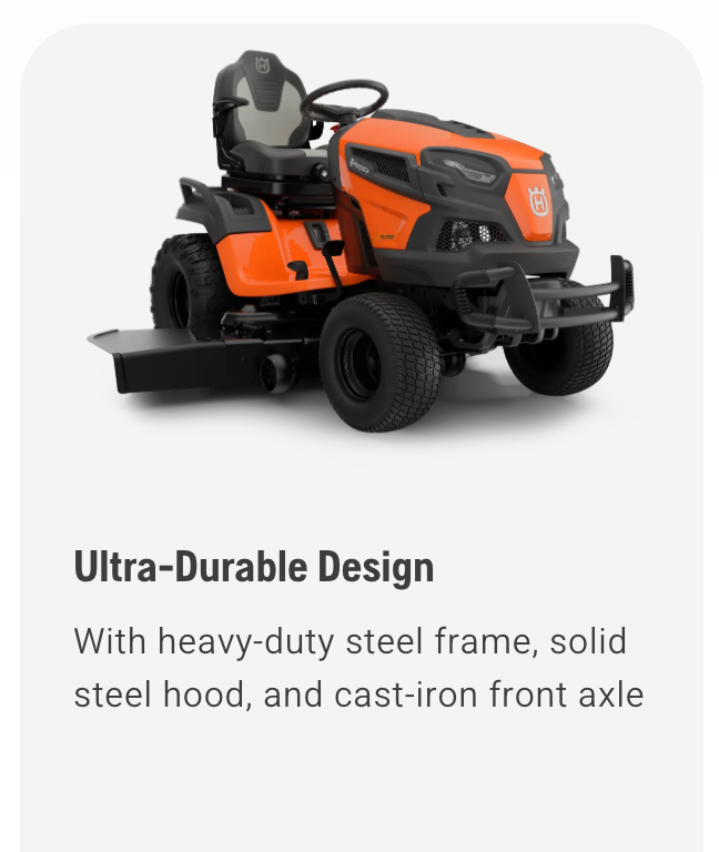 970847201 Husqvarna TS 375XD-48 24 HP Kawasaki FR series engine, 48" Clearcut deck