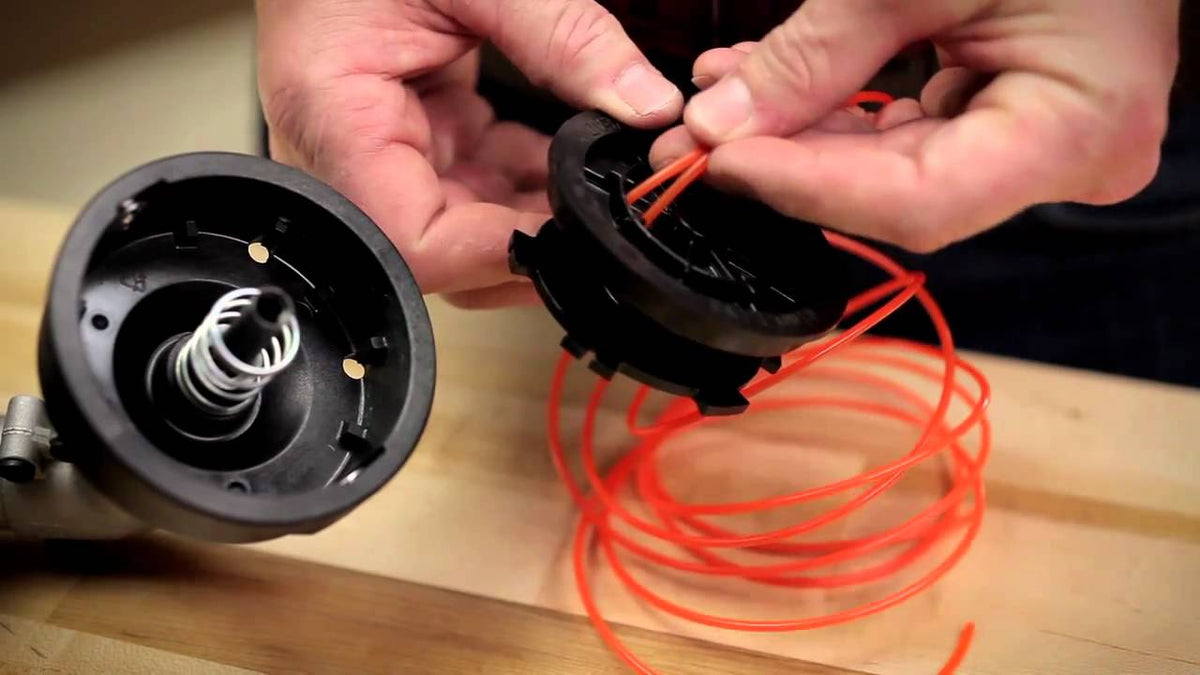 String Trimmer Head Restring — RC Engine Service