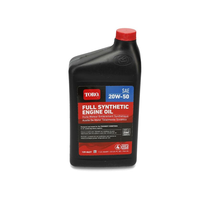 139-0627 Toro 20W-50 Full Synthetic Engine Oil