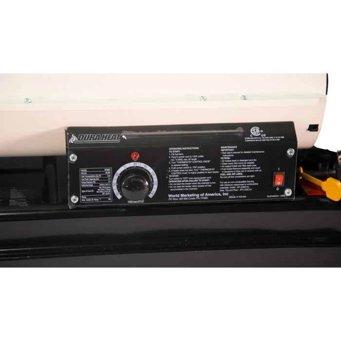 DFA80T Dura Heat 80,000 BTU Kerosene Forced Air Heater w/ Thermostat