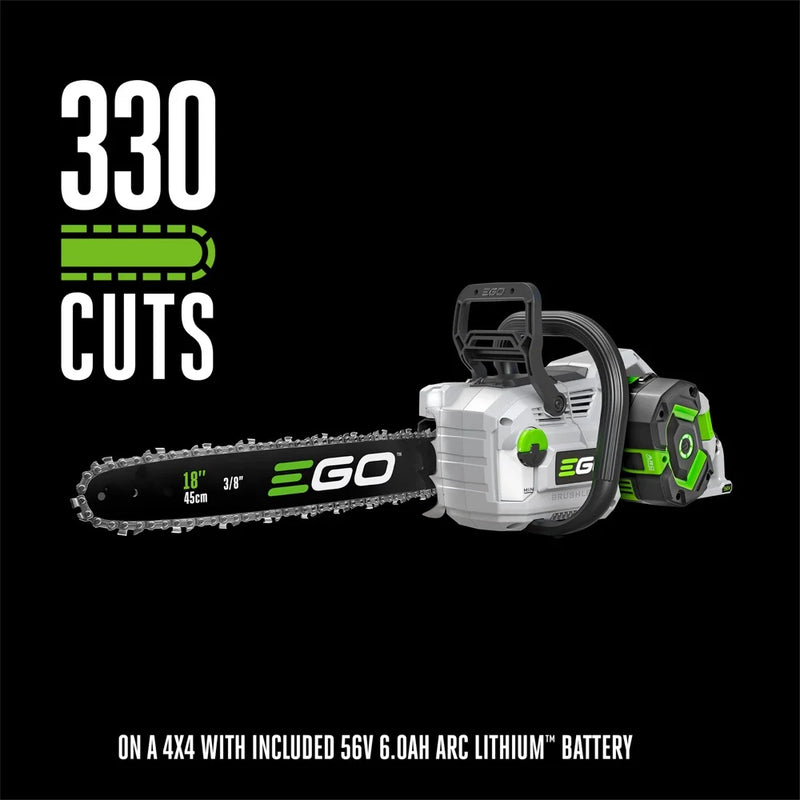 CS1815 POWER+ 18" Chain Saw with 6.0Ah Battery and 320W Charger