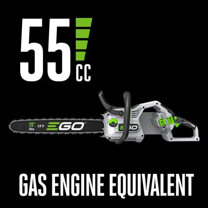 CS2005 EGO 56V 20" Chain Saw Kit